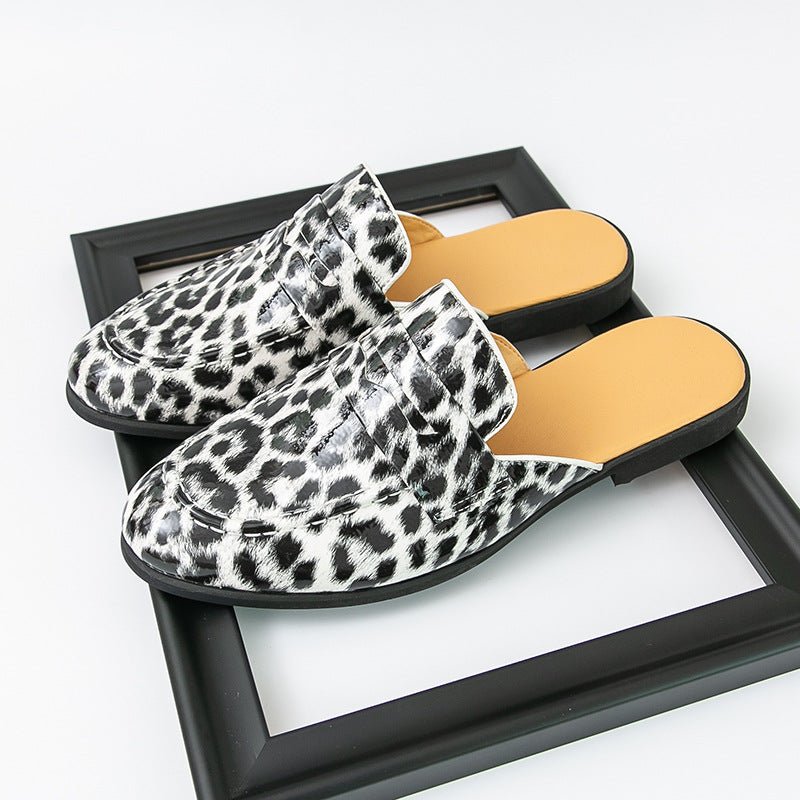 [Copy]Men's thick-soled slip-on casual half-slippers