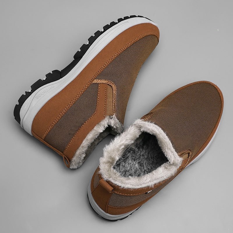 Men's Thickened Warm Non-slip Slip-on Outdoor Shoes