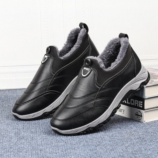 Men's Waterproof Warm Leather Orthopedic Shoes (HOT SALE !!!-50% OFF) - oscloudgo