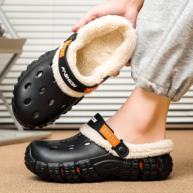 Men's & Women's Warm Indoor/Outdoor Slippers with Soft Fleece Lining