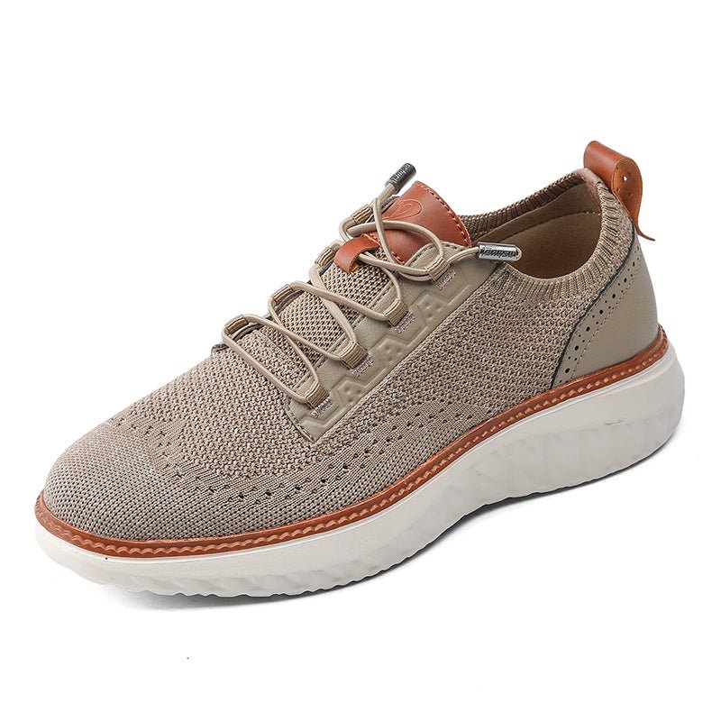 New style flying woven large size casual shoes men's outdoor fashion breathable sports shoes
