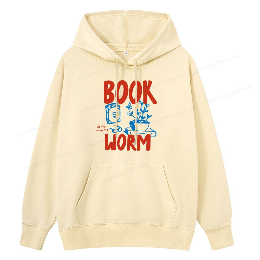 Pagewings Bookworm Unisex Classic Hoodie