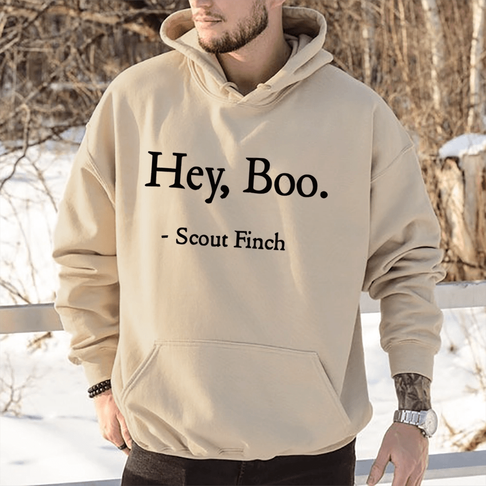 Pagewings HEY BOO Unise Classic Hoodie