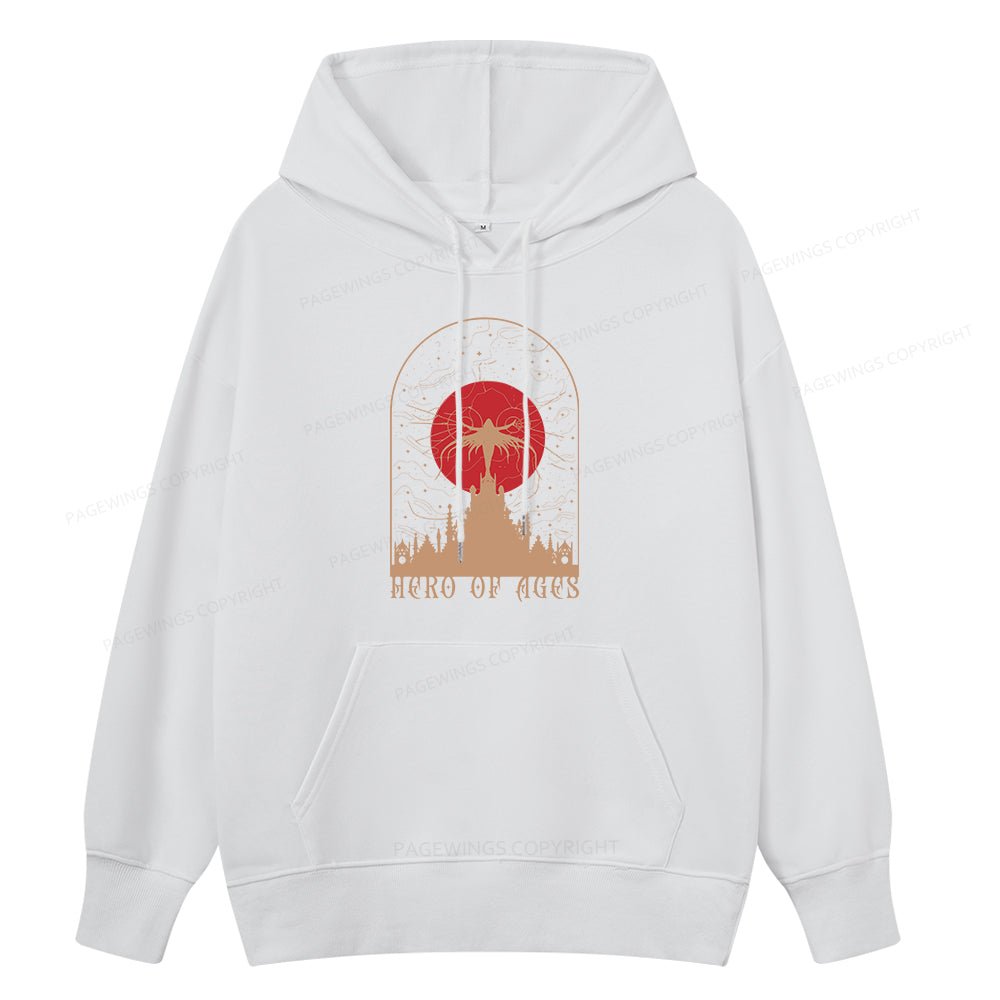 Pagewings Mist Bookish Unisex Classic Hoodie