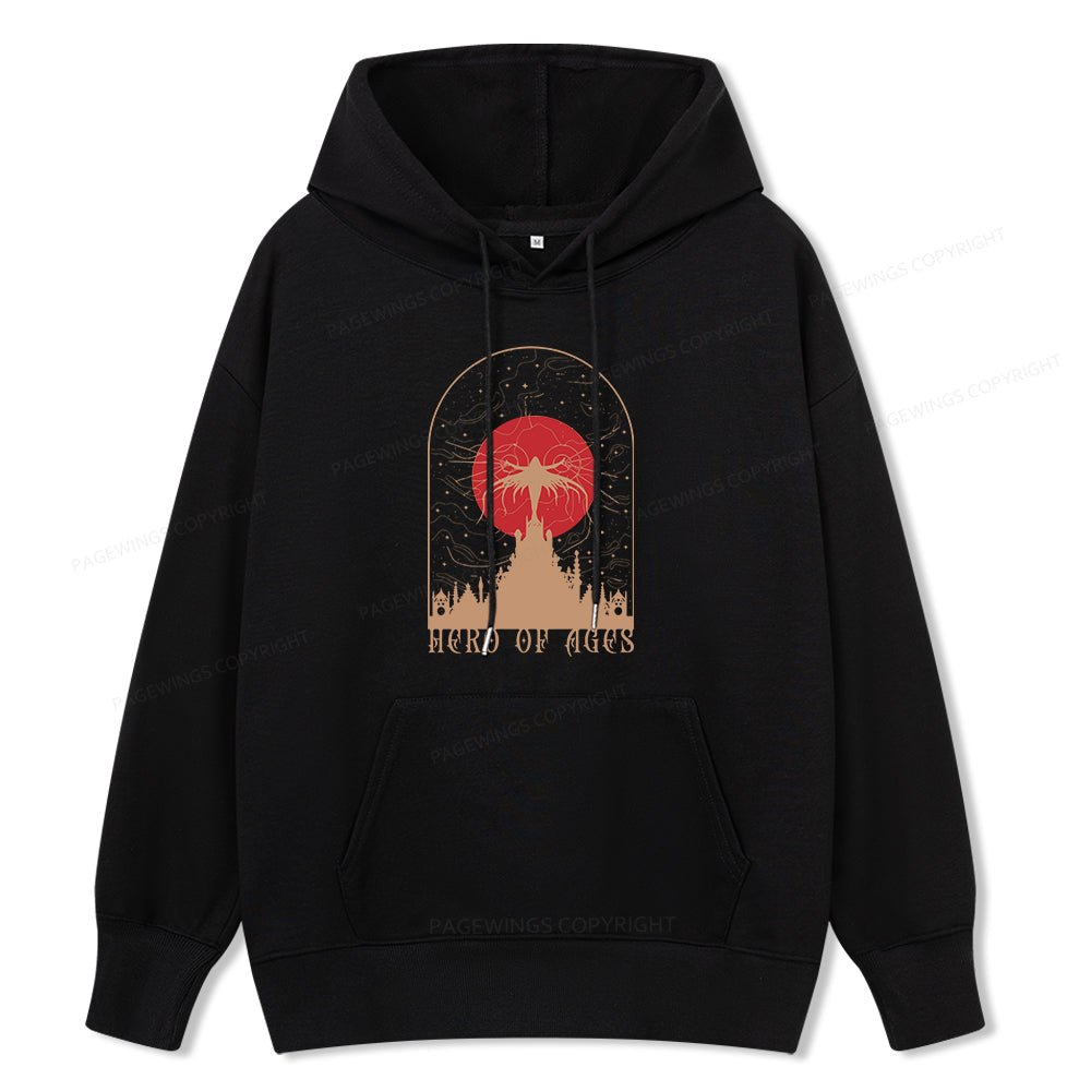 Pagewings Mist Bookish Unisex Classic Hoodie