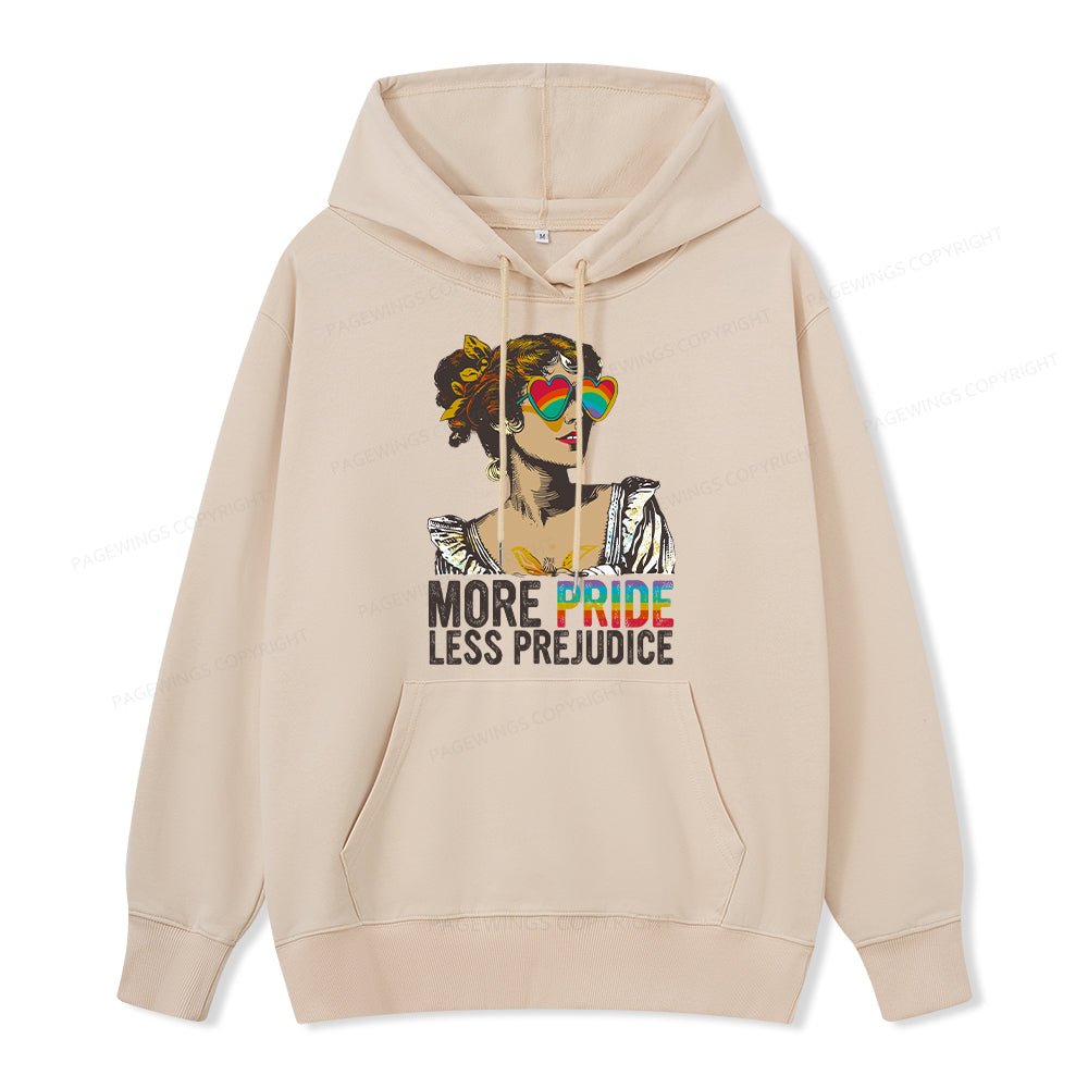 Pagewings More Pride Less Prejudice Unisex Classic Hoodie