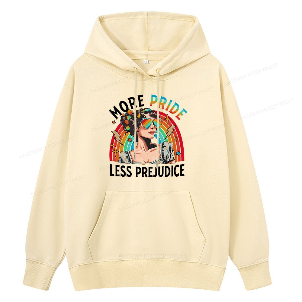Pagewings More Pride Less Prejudice Unisex Classic Hoodie