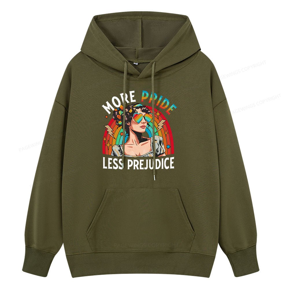 Pagewings More Pride Less Prejudice Unisex Classic Hoodie