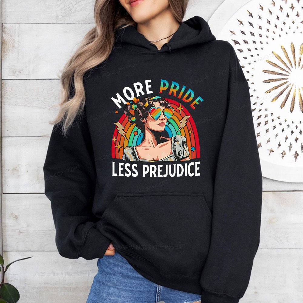 Pagewings More Pride Less Prejudice Unisex Classic Hoodie