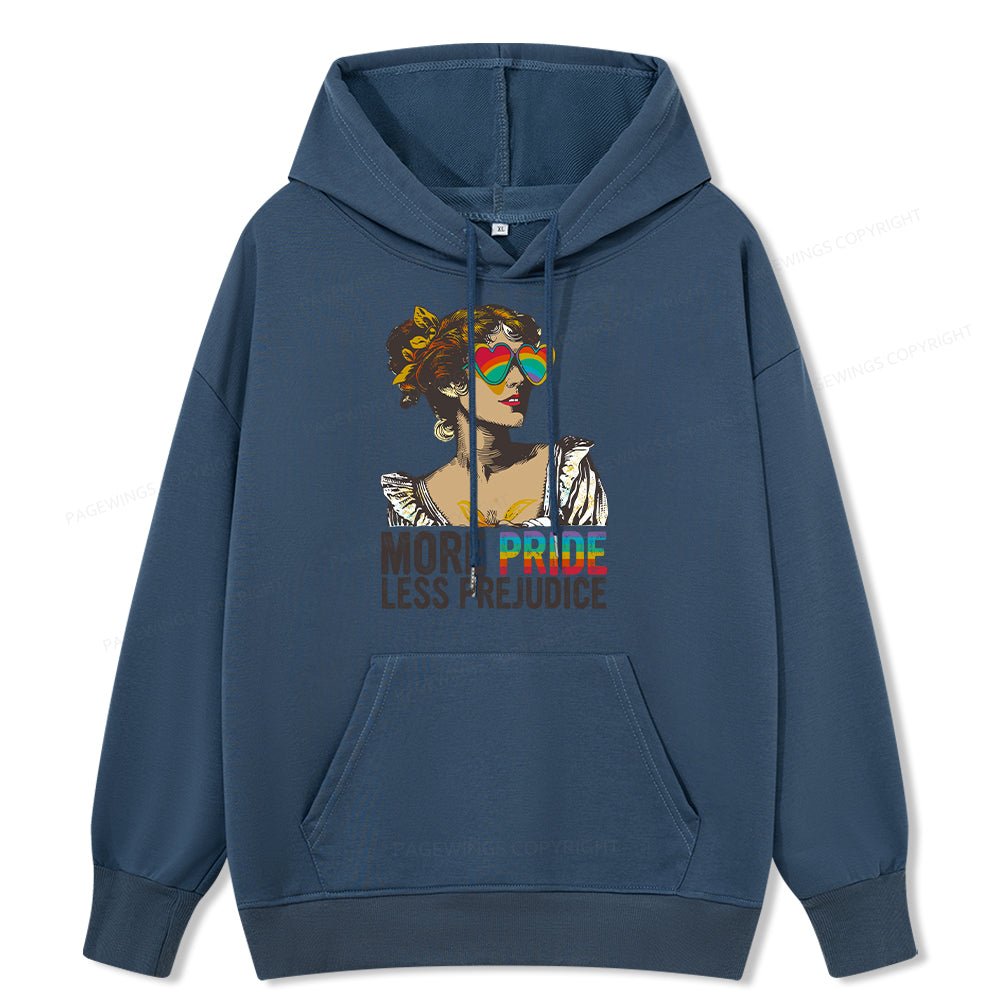 Pagewings More Pride Less Prejudice Unisex Classic Hoodie