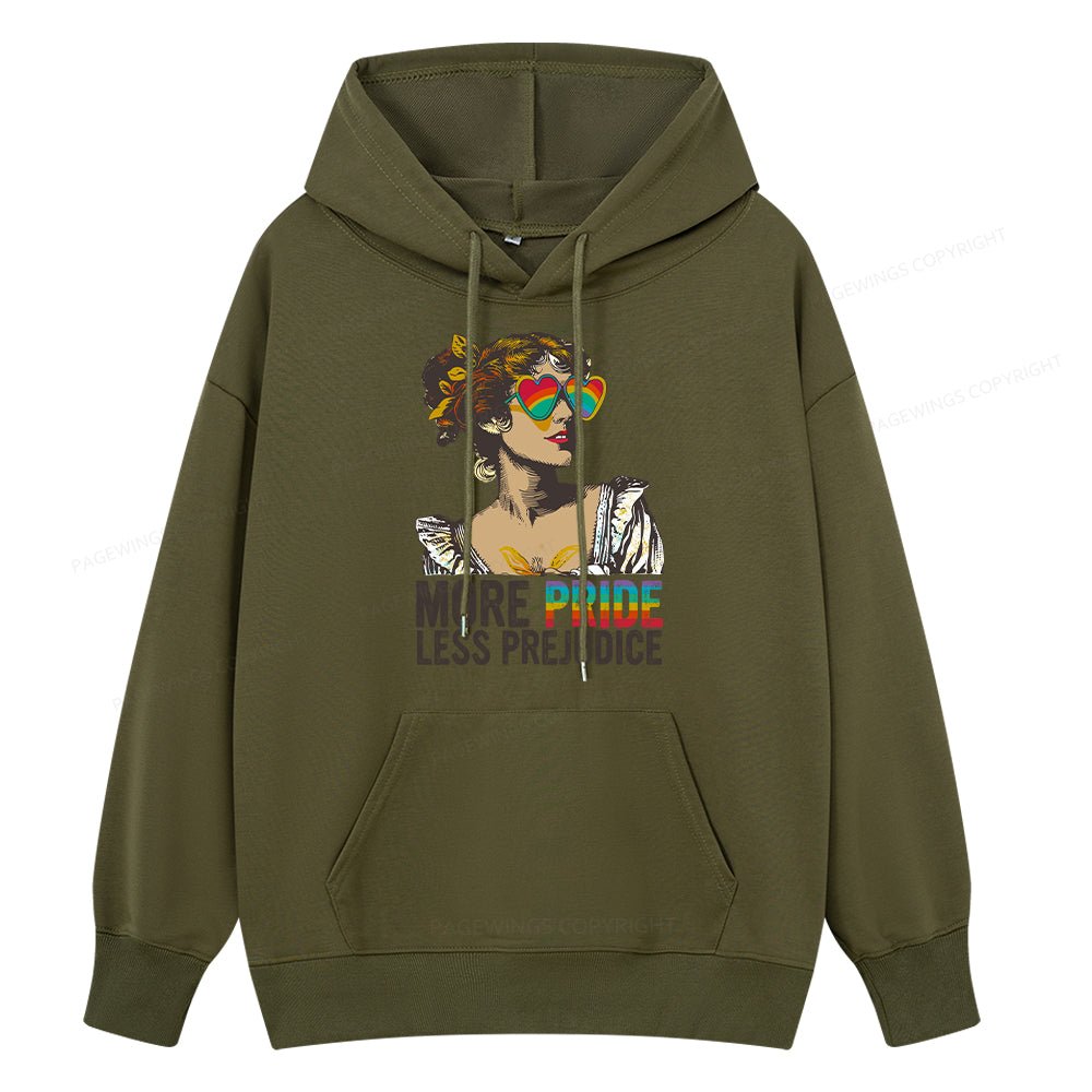 Pagewings More Pride Less Prejudice Unisex Classic Hoodie