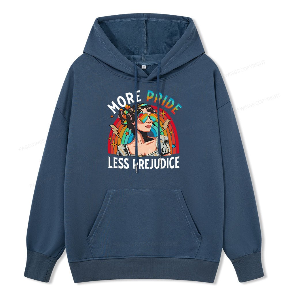 Pagewings More Pride Less Prejudice Unisex Classic Hoodie