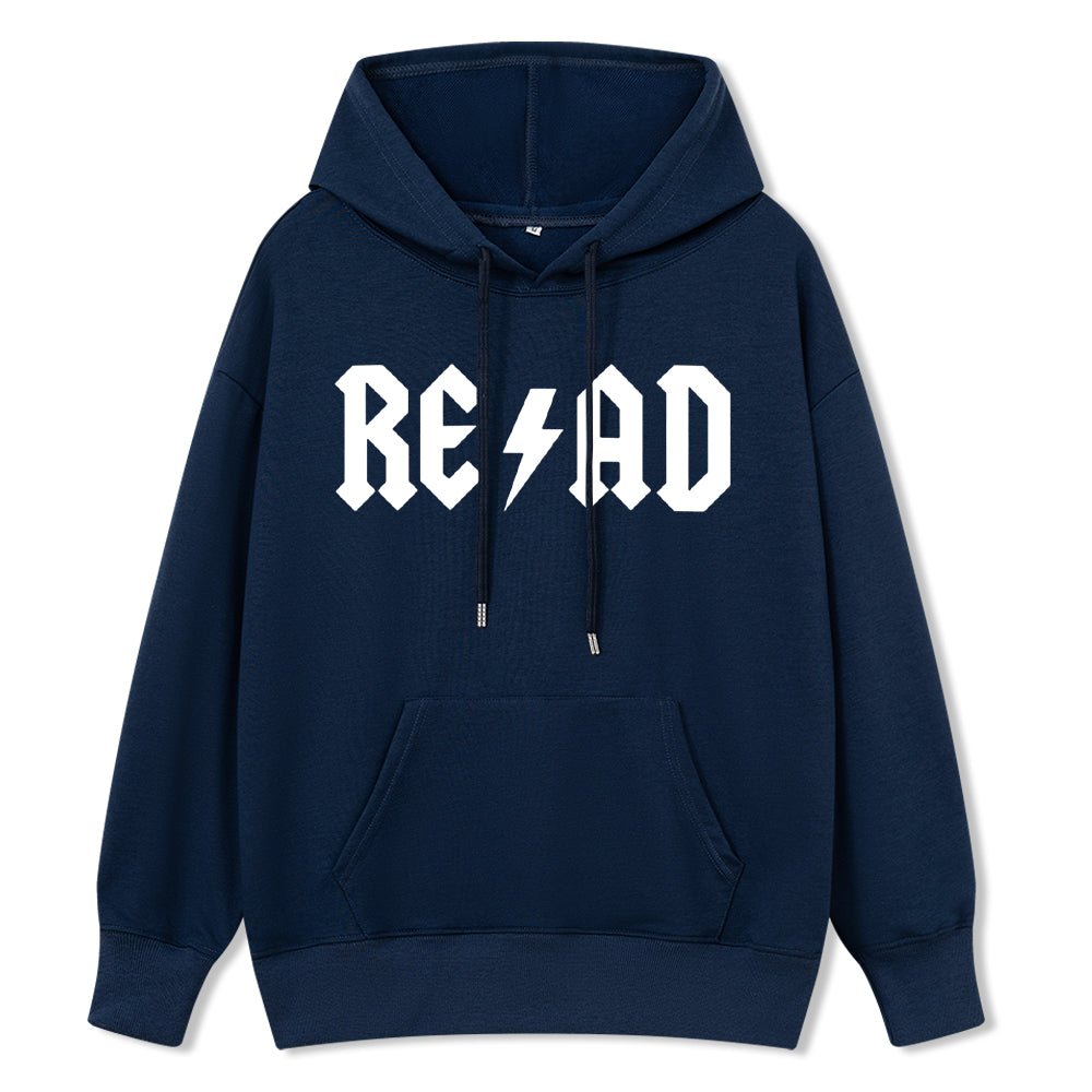 Pagewings Read Back In The Library "rock And Roll Unisex Classic Hoodie