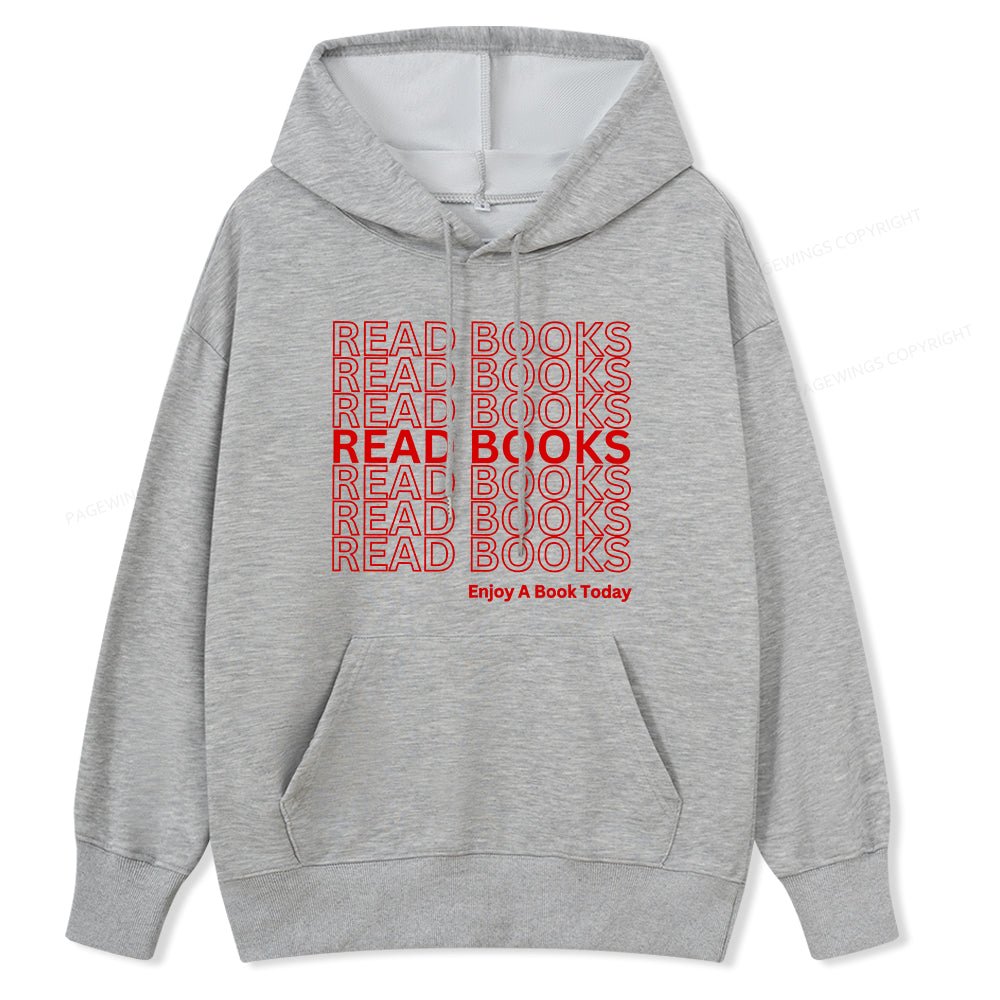 Pagewings Read Books Librarian Unisex Classic Hoodie
