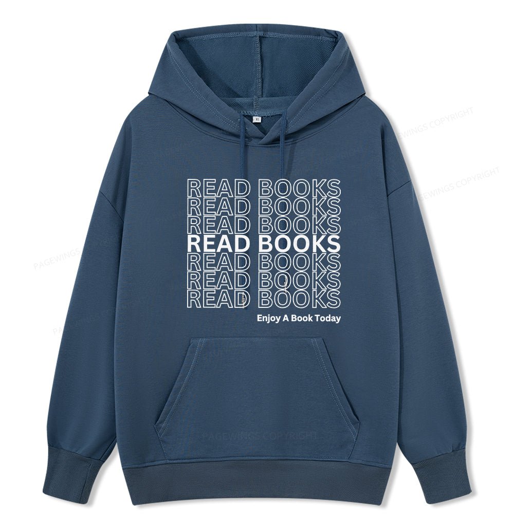 Pagewings Read Books Librarian Unisex Classic Hoodie