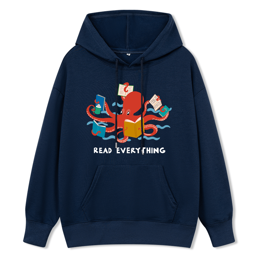 Pagewings Read Everything Unisex Classic Hoodie