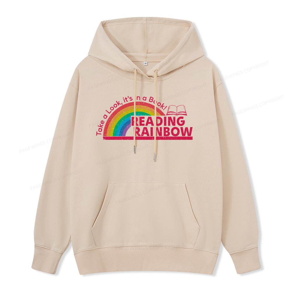 Pagewings Reading Rainbow Unisex Classic Hoodie