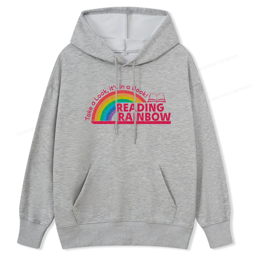 Pagewings Reading Rainbow Unisex Classic Hoodie