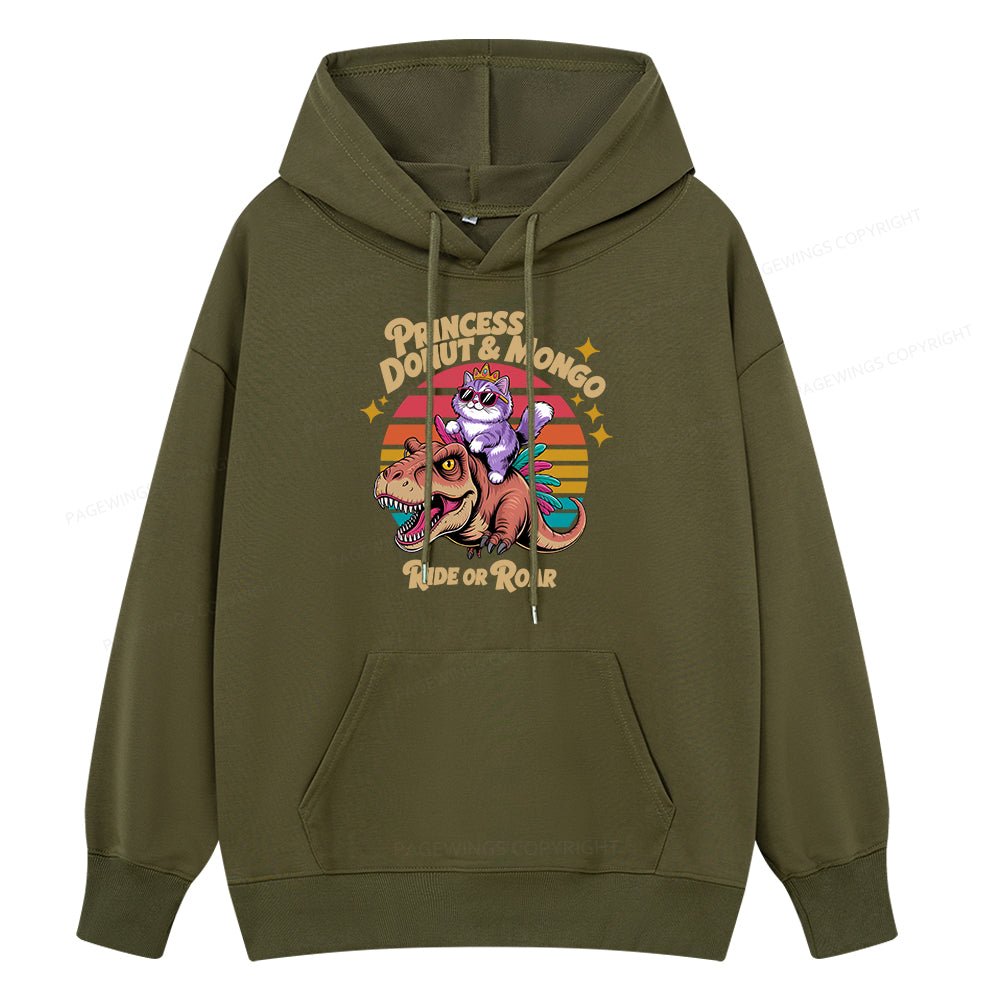 Pagewings Princess Donut & Mongo Unisex Classic Hoodie