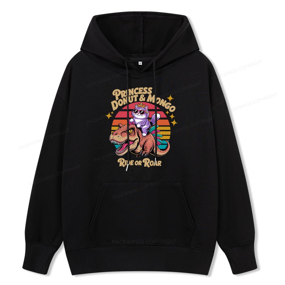 Pagewings Princess Donut & Mongo Unisex Classic Hoodie
