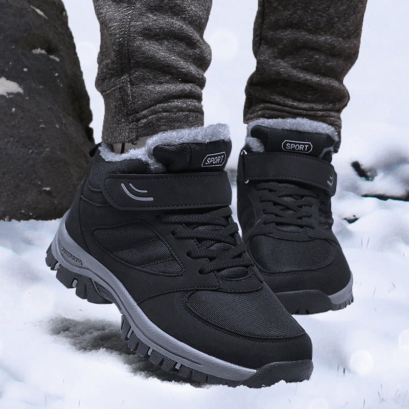 Waterproof And Non-slip Warm Snow Shoes Sneakers Hiking Shoes for Women/Men - oscloudgo