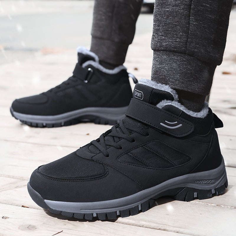 Waterproof And Non-slip Warm Snow Shoes Sneakers Hiking Shoes for Women/Men - oscloudgo