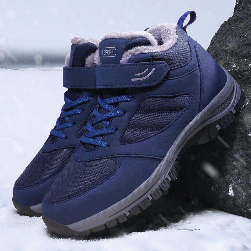 Waterproof And Non-slip Warm Snow Shoes Sneakers Hiking Shoes for Women/Men - oscloudgo