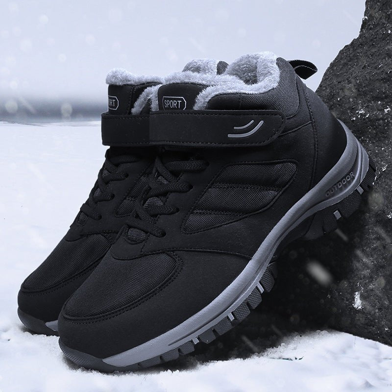 Waterproof And Non-slip Warm Snow Shoes Sneakers Hiking Shoes for Women/Men - oscloudgo
