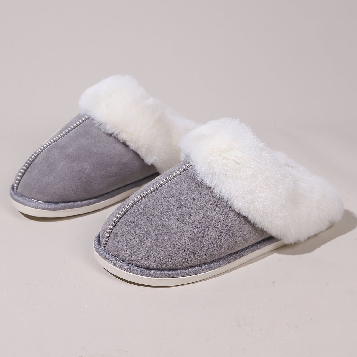 💖Winter Promotion 49% OFF💖Warm Plush Anti-Slip Home Slippers - oscloudgo