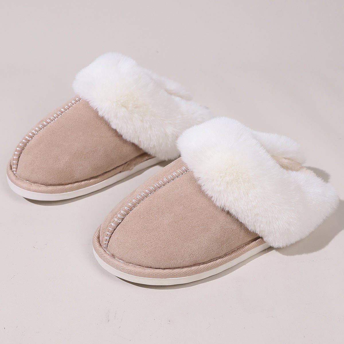 💖Winter Promotion 49% OFF💖Warm Plush Anti-Slip Home Slippers - oscloudgo