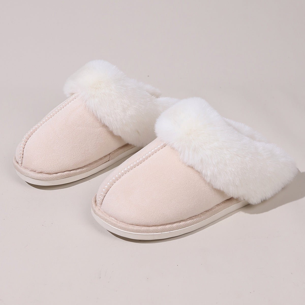💖Winter Promotion 49% OFF💖Warm Plush Anti-Slip Home Slippers - oscloudgo