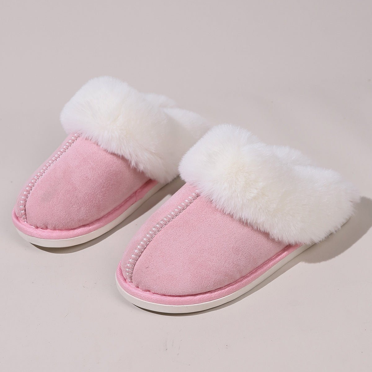 💖Winter Promotion 49% OFF💖Warm Plush Anti-Slip Home Slippers - oscloudgo