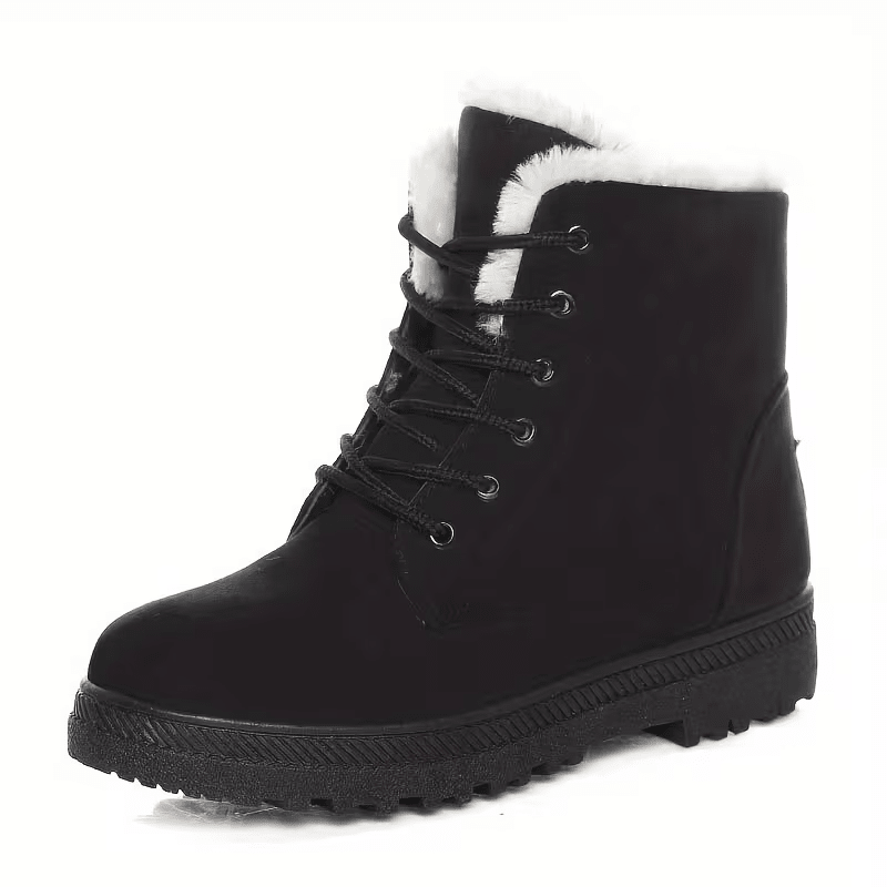 Last Day Promotion 70% OFF - Women Wool Lined Water Resistant Non-Slip Snow Boots, Orthopedic Winter Walking Shoes