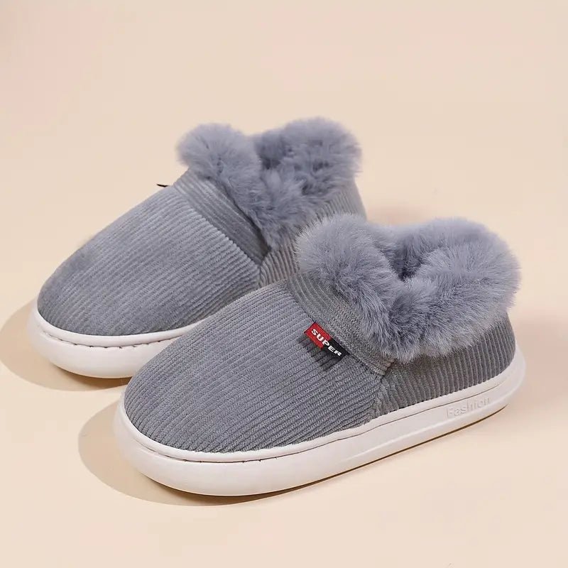 Women's Super Warm Cozy Plush Lining House Slippers - oscloudgo