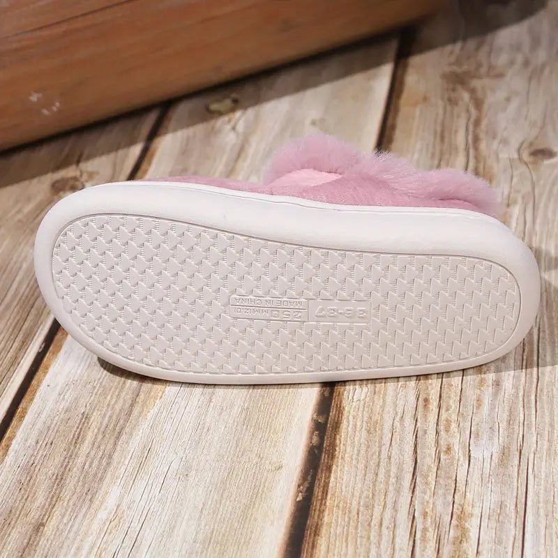 Women's Super Warm Cozy Plush Lining House Slippers - oscloudgo