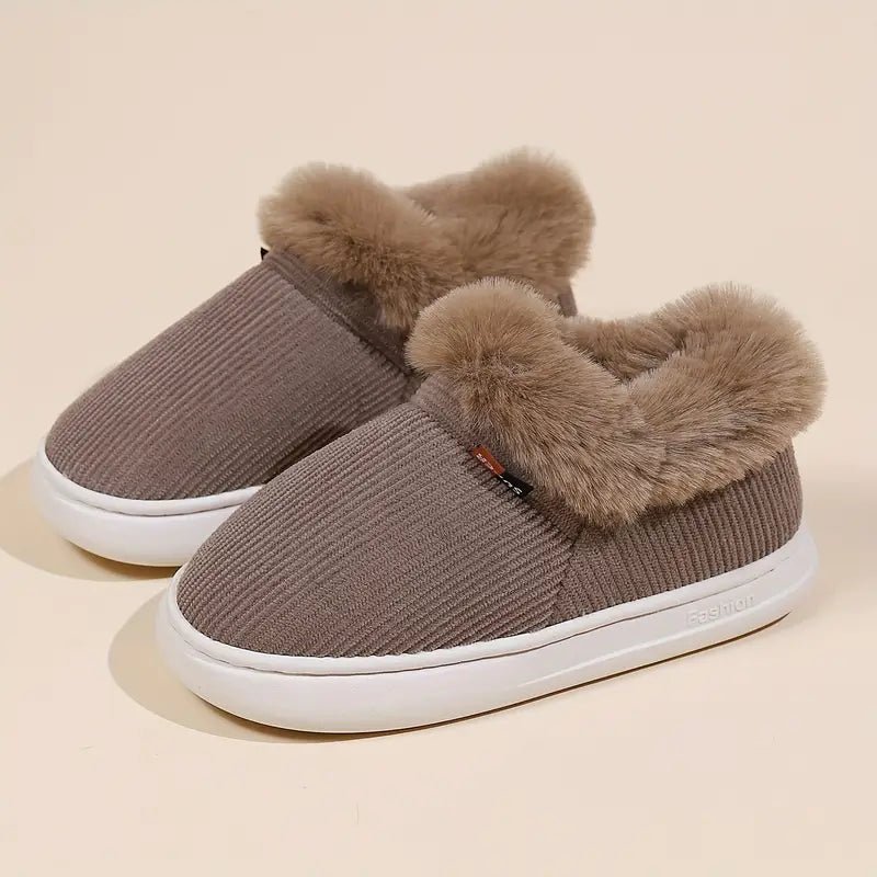 Women's Super Warm Cozy Plush Lining House Slippers - oscloudgo