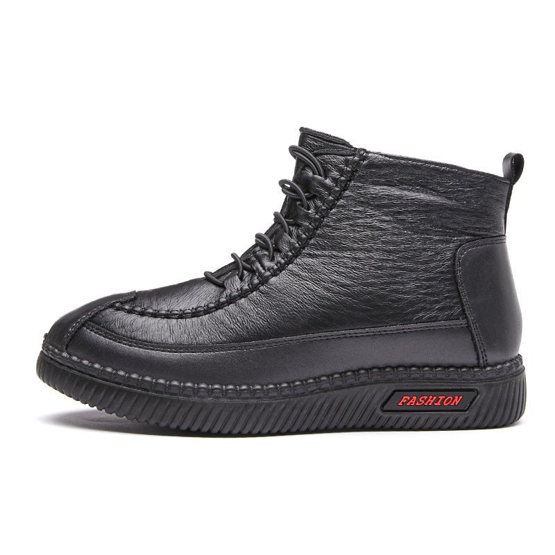 Women's Warm and Soft Retro Winter shoes Cotton Boots - oscloudgo