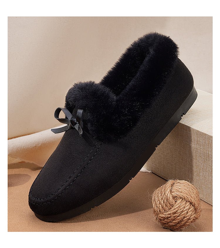 Women's Warm and Stylish Slip-on Flat Shoes