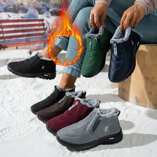 Women's Warm Waterproof and Non-slip Orthopedic Winter Shoes Boots