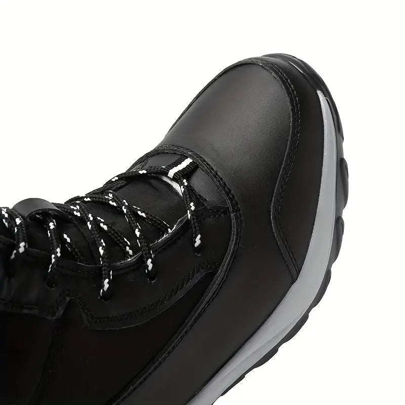 Women's Warm Waterproof Winter Snow Boots Outdoor Mid Calf Boots - oscloudgo