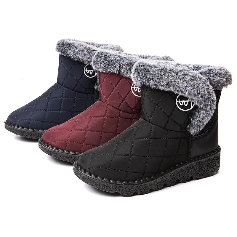 Women's Winter Snow Boots - oscloudgo