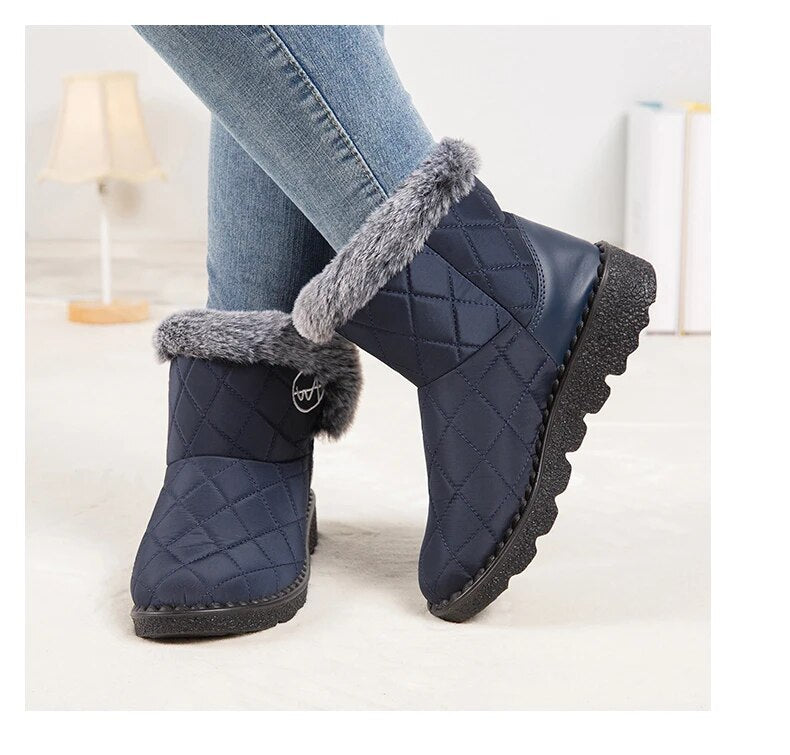 Women's Winter Snow Boots - oscloudgo