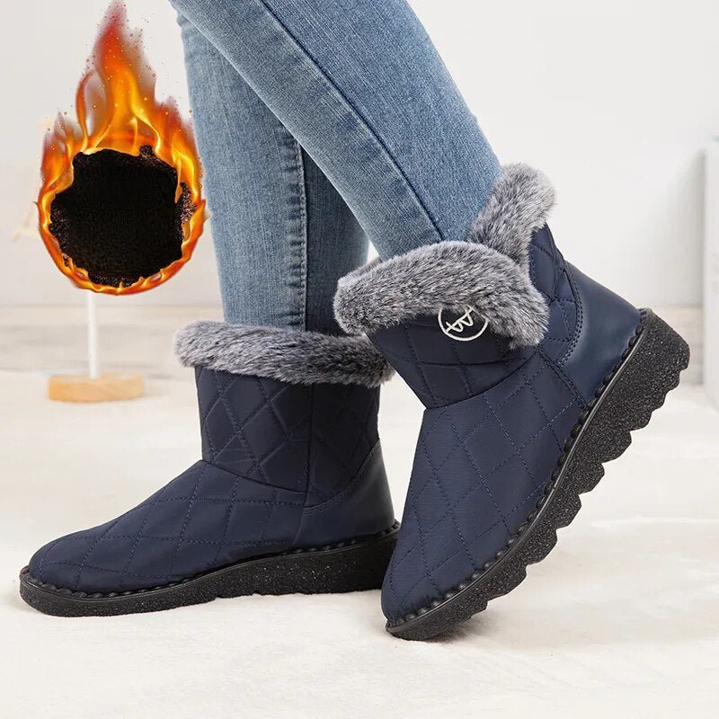 Women's Winter Snow Boots - oscloudgo