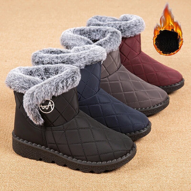 Women's Winter Snow Boots - oscloudgo